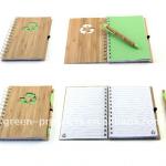 Eco friendly Bamboo cover notebook (Item No: TBB001)