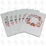 Fancy Christmas paper Greeting card
