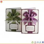 Attractive Birthday Greeting Paper Cards With Bowknot