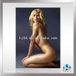 3d sexy beauty girls picture/nude pictures lenticular poster