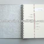 OEM High Quality Wire Binding Spiral binding Catalog brochure printing services