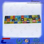 customized 4 color printed hard plastic ruler