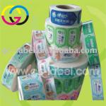 adhesive cosmetic sticker printing