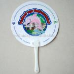 animal protect cartoon promotion plastic fan