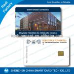 Shenzhen China Plastic PVC Contact Smart Card Manufacturer