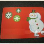 Printed Plastic Mouse Pad/sheet/mat/placemat