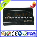 plastic pvc card visa/pvc card embossed