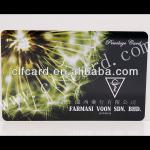 Top great pvc privilege card size printing