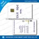 Plastic PVC contact hotel door key card smart ic card chip