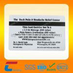 High-quality 0.38mm Transparent PVC Business Card