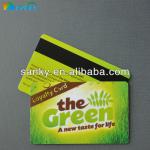 Plastic Hico 2750oe magnetic card for credit card
