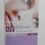 UV sensor gift card