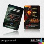 pvc game card