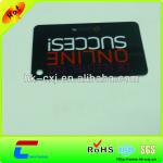 cheap laminated plastic key tags printing