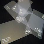 Customized Transparent PVC Card With Your Logo And Information