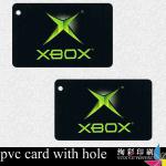pvc card with hole