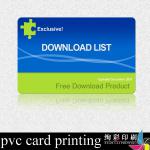 pvc card printing