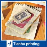 spiral binding romantic softcover notebook printing