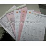 Docket carbonless copy books printing, invoice book printing, custom carbonless book