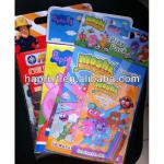 Children&#39;s coloring book playpack with pencils