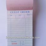 Restruant waiter book guest check and docket book printing
