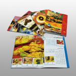 Eco-friendly paper material perfect bound catalogue book