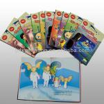 Glossy lamination Eco-friendly paper material and hot color children board book