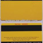 Paper Magnetic Stripe Card