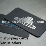 hot stamping paper business card printing