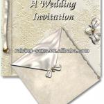wedding invitation card with envelope printing