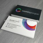 High quality embossed business cards custom