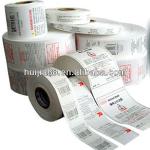 custom printed adhesive sticker/label factory direct sale