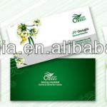 OEM,beautiful, safe and good quality colorful paper business cards