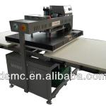 Large size heat press printing machine for clothes, thick materials