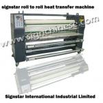 roll to roll heat transfer machine for polyester (F1)