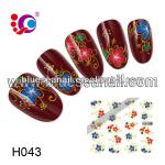2014 new designs fashhion nail art sticker nail accessories custom foil transfers