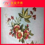 2014 beautiful flower good quality excellent material competitive price plane heat transfer for garment