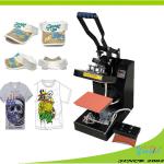 mini 2 in 1 small mini heat press transfer machine for t-shirt and cap