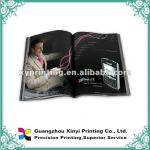 Fashion and colorful magazine printing service