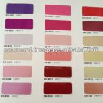 Special color shade card