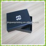 matte black gift box/ paper gift packaging printing/ glossy black collapsible gift boxes