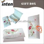 printed paper soap packing box with rope closing