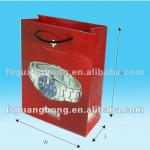 Red Paper bag / Shopping Bag Printing for Watch SB019