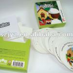 Customized paper cards with box printer