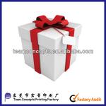 custom christmas gift boxes with Grosgrain china manufacturer