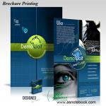 Sample company brochure brochure display stand lcd video brochure card