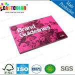 cheap colorful perfect bound booklet printing
