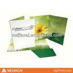 elegant presentation folder printing