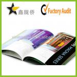 2013 Custom fashion brochure printing catalogue printing