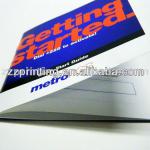 SY244 customized printing with lamination instruction paper book